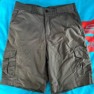 Hurley Men's Olive Cargo Shorts